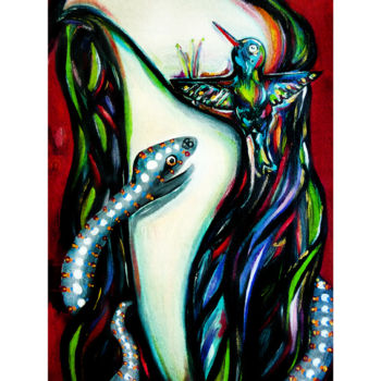 Digital Arts titled "snke-beauty.jpg" by Jesus J. Ruiz, Original Artwork