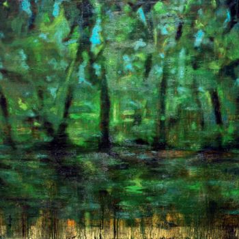 Ζωγραφική με τίτλο "FOREST" από Pascal Buffard, Αυθεντικά έργα τέχνης