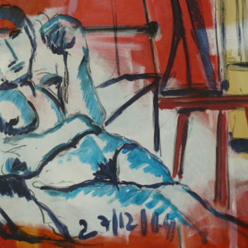 Le modèle dans l'atelier