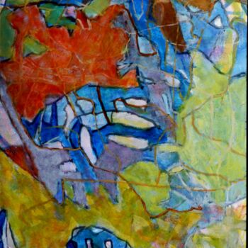 Pintura intitulada "Faim" por Philippe Casaubon, Obras de arte originais, Óleo