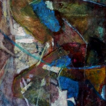 Peinture intitulée "Faunus" par Philippe Casaubon, Œuvre d'art originale, Huile