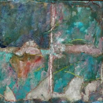 Peinture intitulée "Feu" par Philippe Casaubon, Œuvre d'art originale, Huile