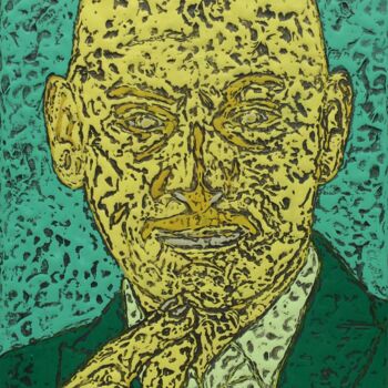 Peinture intitulée "FÉLE" par Marjinal Artiste Peintre Décalé Français, Œuvre d'art originale, Acrylique