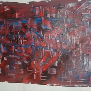 Schilderij getiteld "Enfin..." door Naïma Gharbi, Origineel Kunstwerk, Acryl