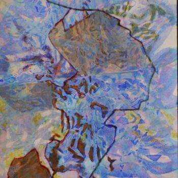 Peinture intitulée "Frigga" par Philippe Casaubon, Œuvre d'art originale, Huile
