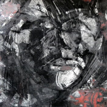 Peinture intitulée "Mask" par Marcelle Hamelin, Œuvre d'art originale, Autre