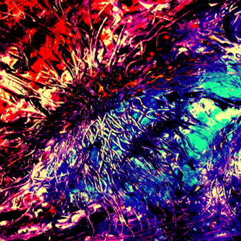 Peinture intitulée "Corail" par Pierre-Paul Marchini, Œuvre d'art originale, Huile