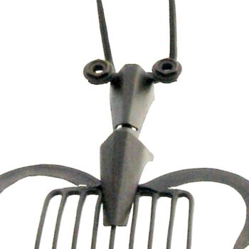 Sculpture intitulée "LE DRAGON  / HISTOI…" par Gerard Lami, Œuvre d'art originale, Métaux