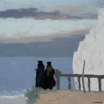 Peinture intitulée "les traces du temps" par Roudneff, Œuvre d'art originale