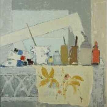 Peinture intitulée "réunis par le temps" par Roudneff, Œuvre d'art originale