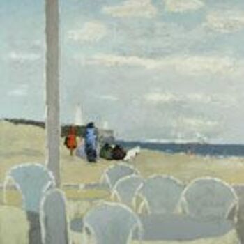 Peinture intitulée "ce n'est plus l'été" par Roudneff, Œuvre d'art originale