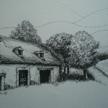 Peinture intitulée "prat" par Mickael Thébault, Œuvre d'art originale