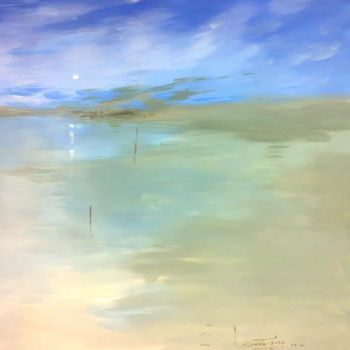 Painting titled "Quiet" by Subrata Chatterjee, Original Artwork