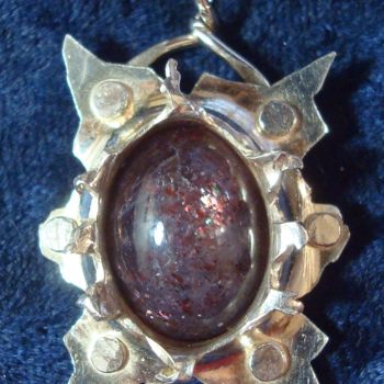 Artesanía titulada "Dije de Plata con P…" por Maga, Obra de arte original, Joyas