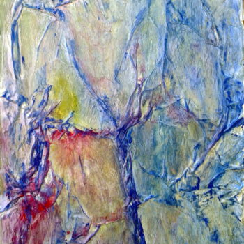 Peinture intitulée "Glacé" par Marian Cobos, Œuvre d'art originale, Acrylique