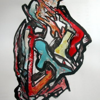 Schilderij getiteld "entropie.jpg" door Jean-Luc Perrault, Origineel Kunstwerk