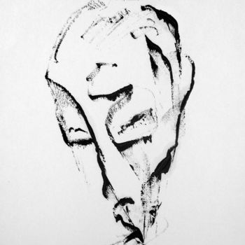 Dessin intitulée "Introspection.jpg" par Jean-Luc Perrault, Œuvre d'art originale