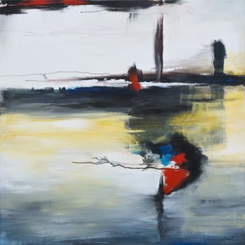 Painting titled "Légende" by Marie Bariseel, Original Artwork