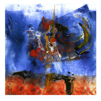 绘画 标题为“Asphodelus albus TA…” 由Pierre Olié, 原创艺术品, 油