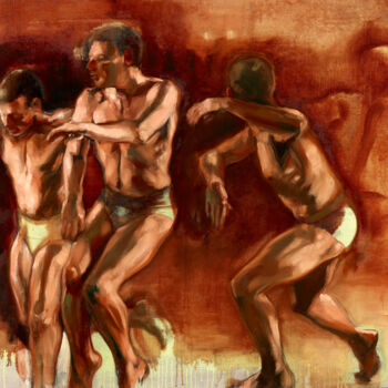 Peinture intitulée "Suite 2" par Gaele Flao, Œuvre d'art originale