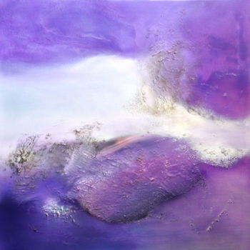 Peinture intitulée "bi-chromie" par Marcel Gris, Œuvre d'art originale, Huile
