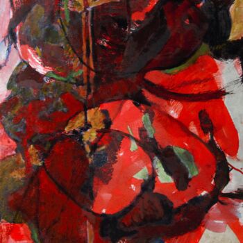 Peinture intitulée "Géants" par Philippe Casaubon, Œuvre d'art originale, Huile