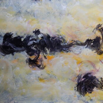 Peinture intitulée "acryl-sur-papier-ma…" par Chamartin, Œuvre d'art originale