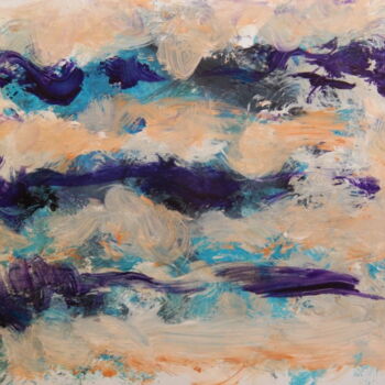 Painting titled "acryl-sur-papier-ma…" by Chamartin, Original Artwork