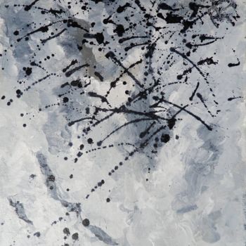 Peinture intitulée "Acrylique-Mouettes" par Rev, Œuvre d'art originale, Acrylique