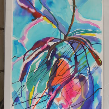 Peinture intitulée "Encres-Nice" par Rev, Œuvre d'art originale, Encre