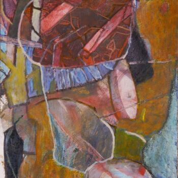 Peinture intitulée "Gloucos" par Philippe Casaubon, Œuvre d'art originale, Huile