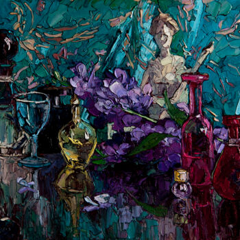 Peinture intitulée "Summer Scents" par Sergey Sovkov, Œuvre d'art originale, Huile