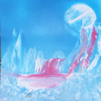 绘画 标题为“blue planet” 由Sebastian Ponchaut (sterton), 原创艺术品, 喷漆