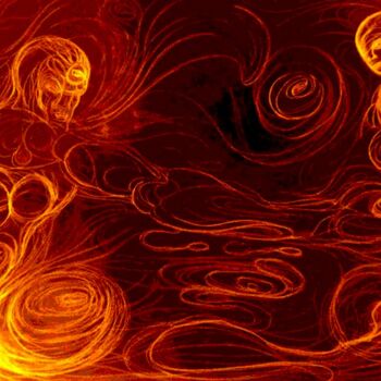 Dessin intitulée "Cosmogenesis / Anth…" par Cindy Millet, Œuvre d'art originale, Photographie numérique
