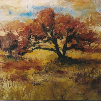Painting titled "tableau-l-arbre.jpg" by François Nicosia, Original Artwork, Acrylic