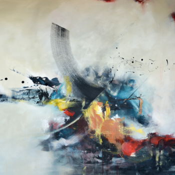 Painting titled "Insouciance" by Marie Bariseel, Original Artwork