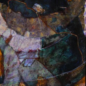Peinture intitulée "Grées" par Philippe Casaubon, Œuvre d'art originale, Huile
