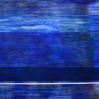 Ζωγραφική με τίτλο "BLUE I-II  ***  **…" από Pascal Buffard, Αυθεντικά έργα τέχνης