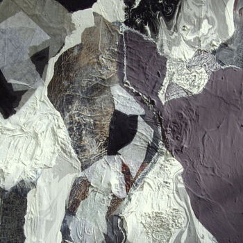 Schilderij getiteld "Jeu de contrastes,…" door Sylvie Oliveri, Origineel Kunstwerk, Acryl