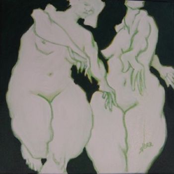 Painting titled "Just So FN76" by Richard Herr, Original Artwork, Acrylic