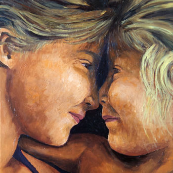 제목이 "Les deux soeurs, th…"인 미술작품 Renand로, 원작, 기름