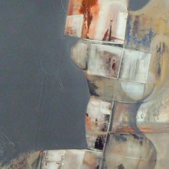 Schilderij getiteld "Souvenirs" door Sylvie Oliveri, Origineel Kunstwerk, Acryl
