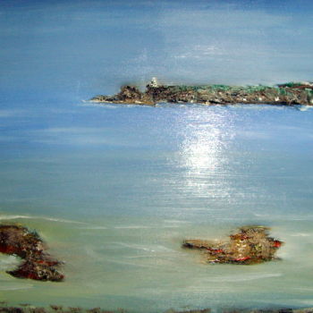 Peinture intitulée "les grands sable le…" par Didier Duclos, Œuvre d'art originale, Huile
