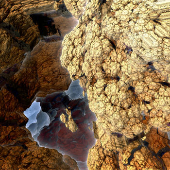 Arte digitale intitolato "B_15" da Yves Molina, Opera d'arte originale, Pittura digitale