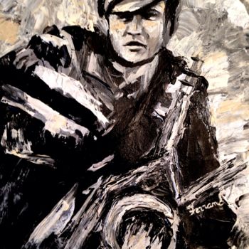 「brando」というタイトルの絵画 Ferrandによって, オリジナルのアートワーク, アクリル