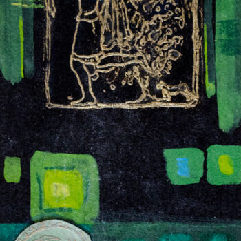 제목이 "Man asTree of the f…"인 콜라주 Mandy Sand로, 원작, 다른