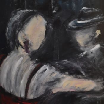 Peinture intitulée "MILONGA PAMPANEA" par Frederic Janssens (Fredj), Œuvre d'art originale, Acrylique
