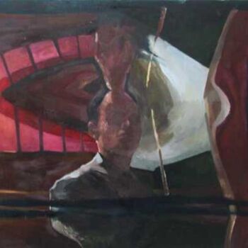 Peinture intitulée "déformation" par Mathieu Weemaels, Œuvre d'art originale, Huile