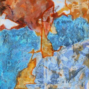 Pintura titulada "Hèbre" por Philippe Casaubon, Obra de arte original, Oleo