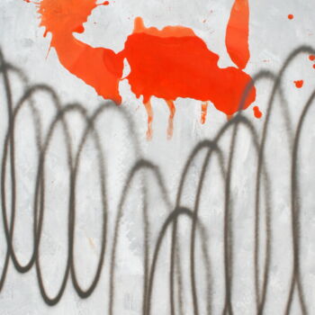 Ζωγραφική με τίτλο "W.A. 2015, Spritzen…" από Eric Ullrich, Αυθεντικά έργα τέχνης